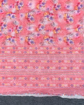 SC3947 - Linen Digital Print With Embroidery All Over Body